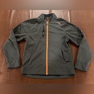 Saucony Men’s Reflective Full Zip Running Jacket - Size Medium